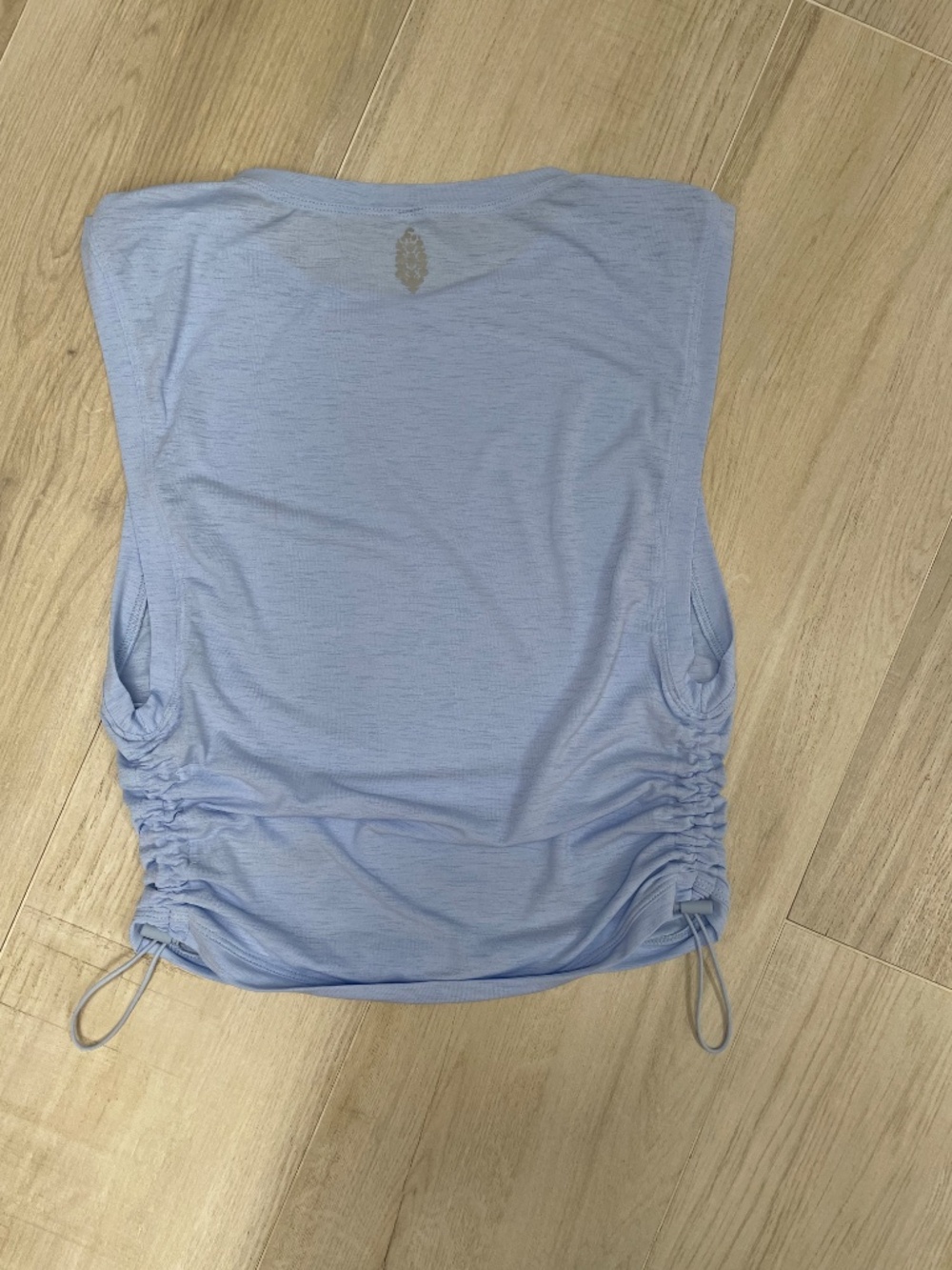 FP Movement Light Blue Side-Drawstring Performance Tank - Picture 3 of 5